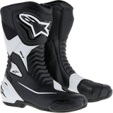 ALPINESTARS SMX-S Boots - Black/White - US 12.5 / EU 48 2223517-12-48