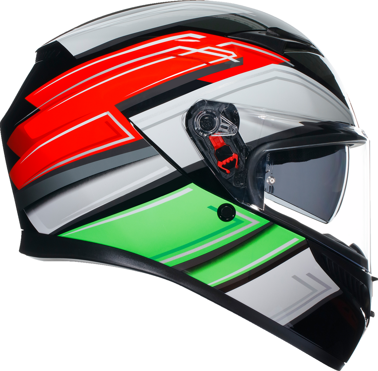 AGV K3 Motorcycle Helmet - Wing - Black/Italy - Small 2118381004007S