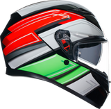 AGV K3 Motorcycle Helmet - Wing - Black/Italy - Small 2118381004007S