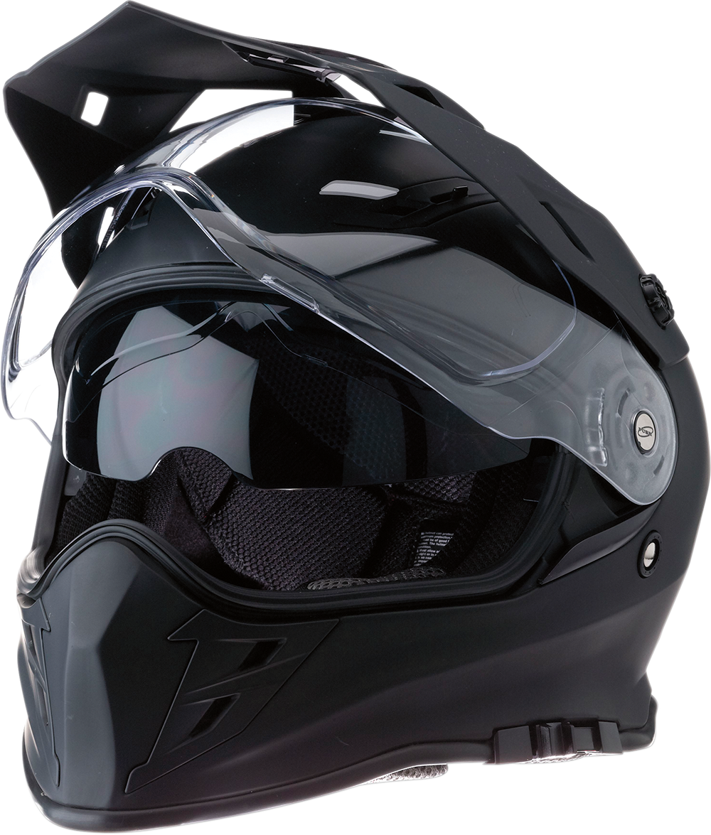 Z1R Range Motorcycle Helmet - MIPS - Flat Black - Small 0101-12364