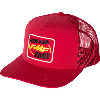 FMF Ride Bad Fast Hat - Red FA24196908RED