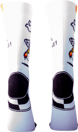 FMF MR Pre Mix Socks - White - One Size SP22194908 3431-0729