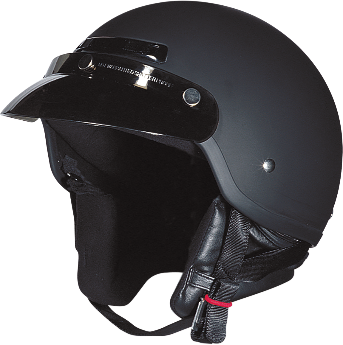 Z1R Drifter Motorcycle Helmet - Flat Black - XS ZR-20012