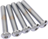 DRAG SPECIALTIES Bolts - Button-Head - 3/8"-16 x 2" MPB832