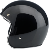 BILTWELL Bonanza Motorcycle Helmet - Gloss Black - XS 1001-101-201