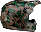 Z1R Youth Rise Motorcycle Helmet - Camo - Woodland - Large 0111-1260