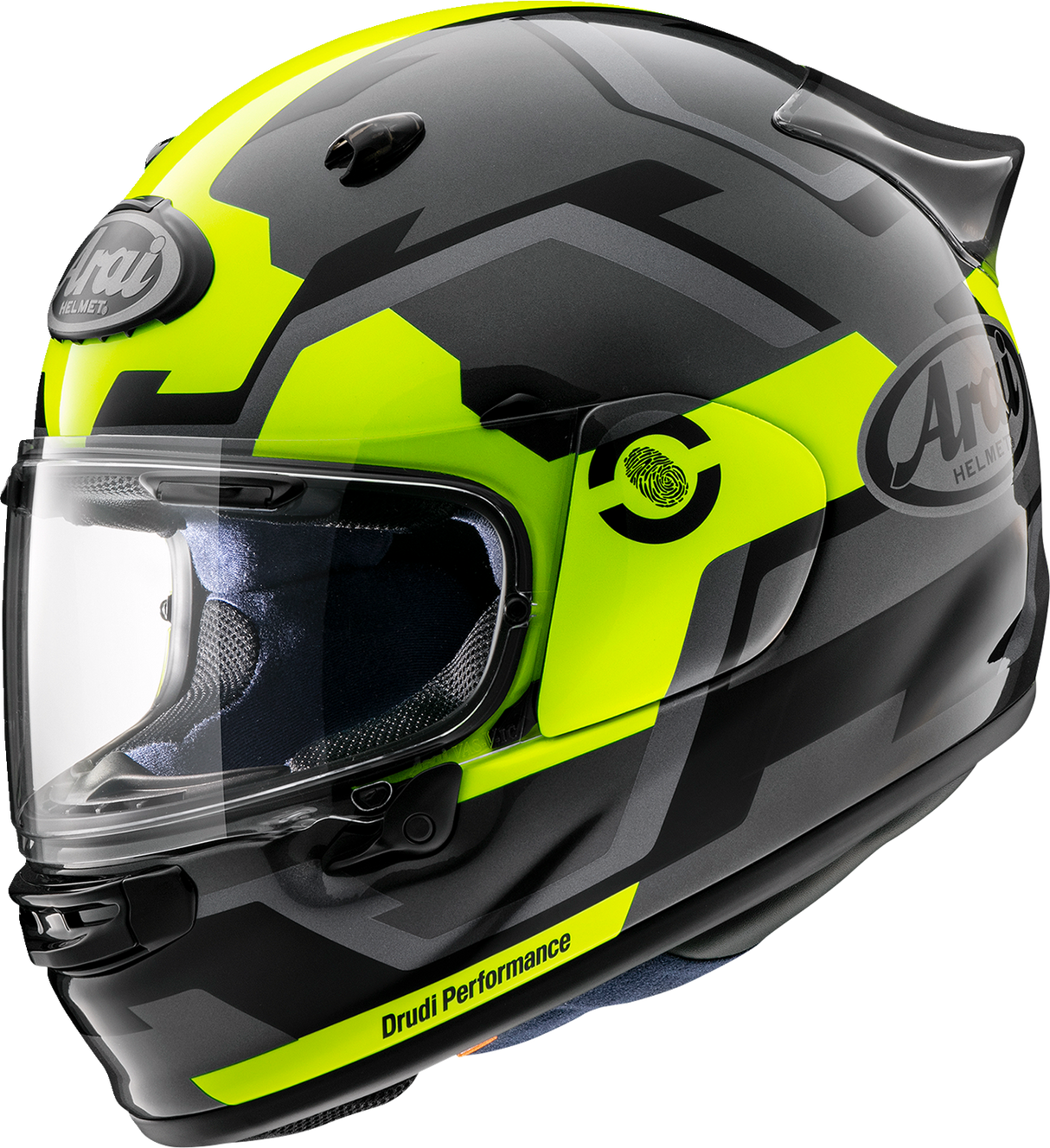 ARAI Contour-X Motorcycle Helmet - Face - Fluorescent Yellow - Medium 0101-16063