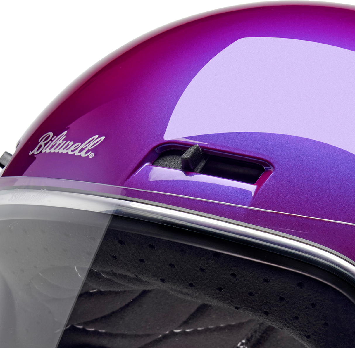 BILTWELL Gringo SV Motorcycle Helmet - Metallic Grape - XS 1006-339-501