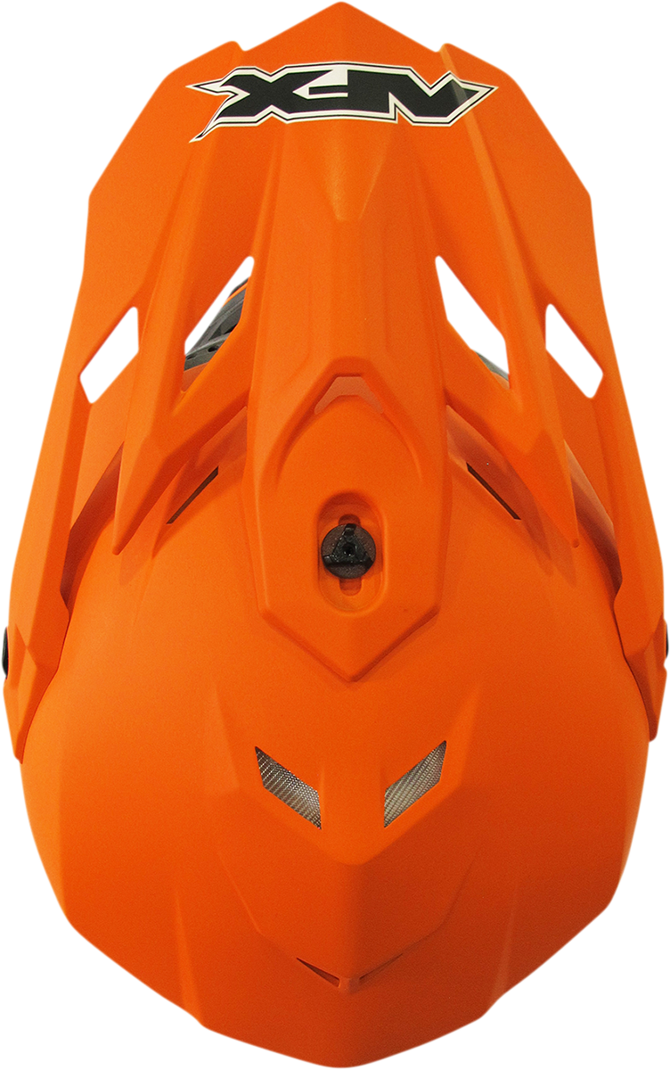 AFX FX-19R Motorcycle Helmet - Matte Orange - Large 0110-7048