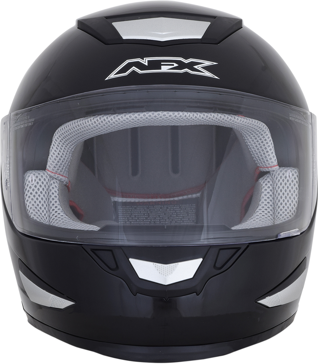 AFX FX-99 Motorcycle Helmet - Black - Medium 0101-11050