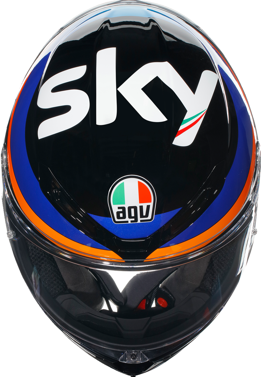 AGV K6 S Motorcycle Helmet - Marini Sky Racing Team 2021 - Small 2118395002002S