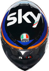 AGV K6 S Motorcycle Helmet - Marini Sky Racing Team 2021 - Small 2118395002002S