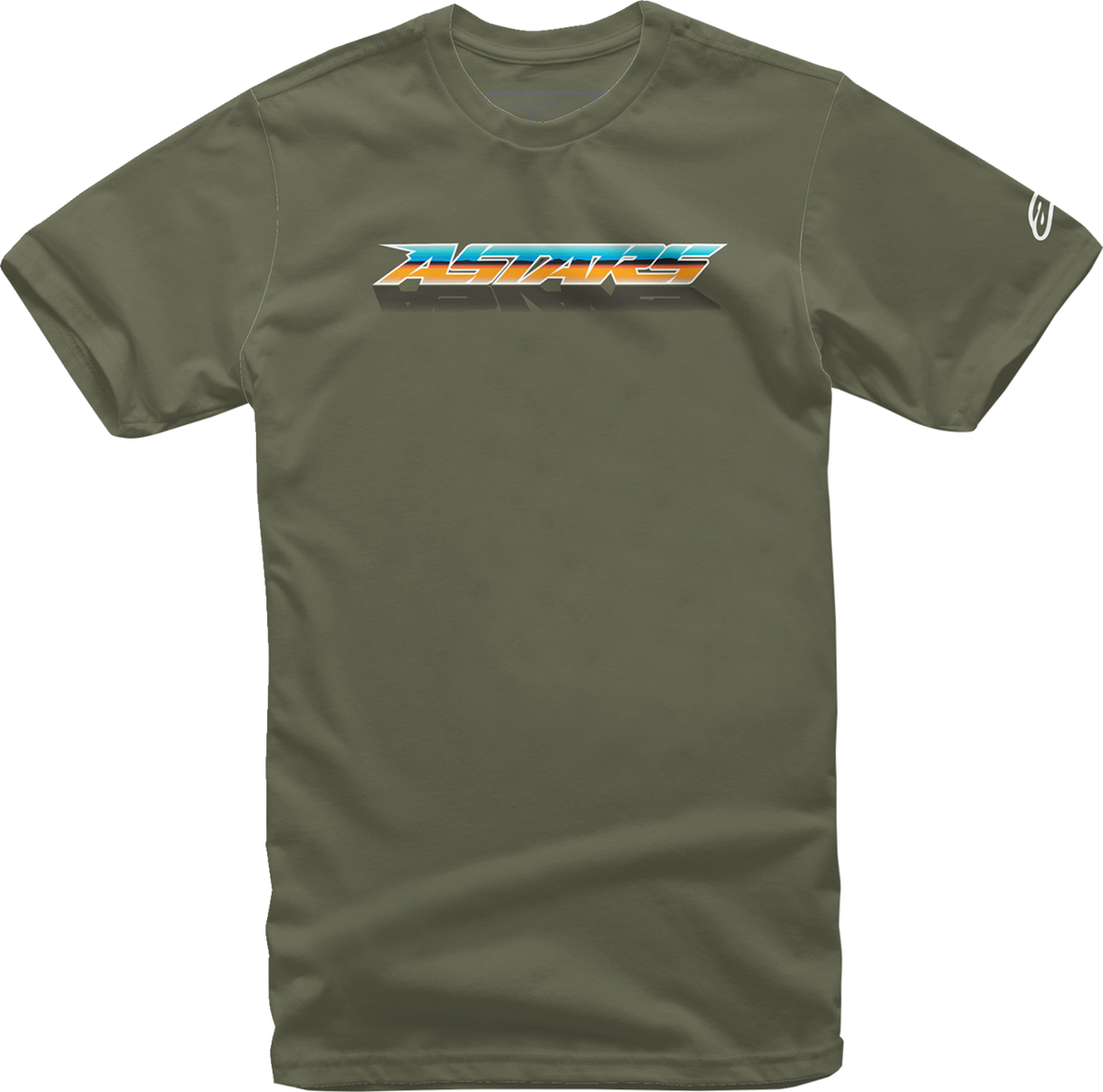 ALPINESTARS Chromium T-Shirt - Military - Medium 1232-72206-690M