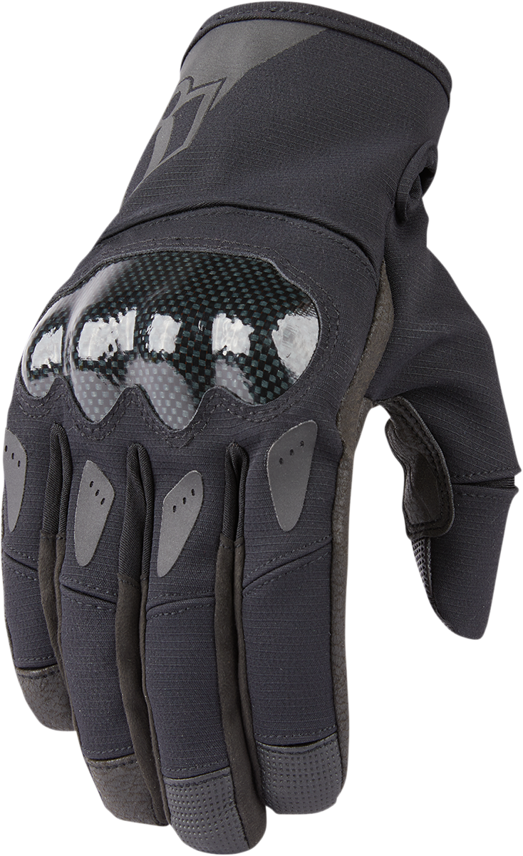 ICON Stormhawk™ Gloves - Black - Large 3301-3967