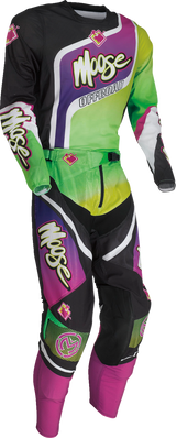 MOOSE RACING Sahara Pants - Purple/Green - 42 2901-10417