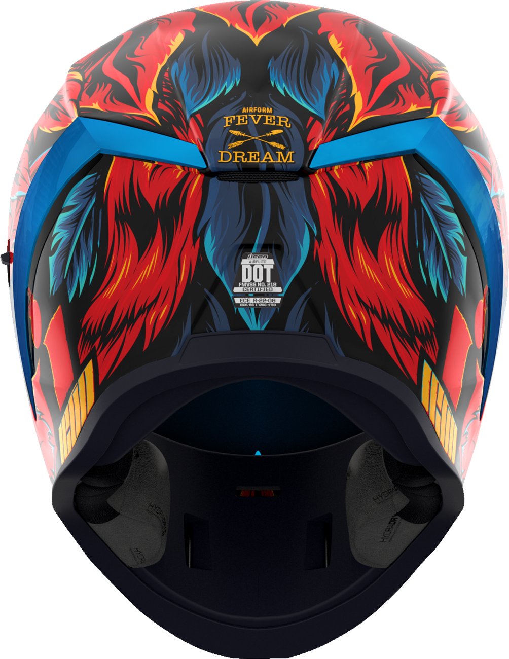 ICON Airform™ Motorcycle Helmet - Fever Dream - Blue - 3XL 0101-16106