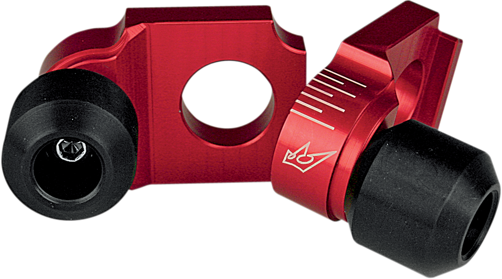 DRIVEN RACING Axle Block Sliders - Kawasaki ZX-6R - Red DRAX-104-RD