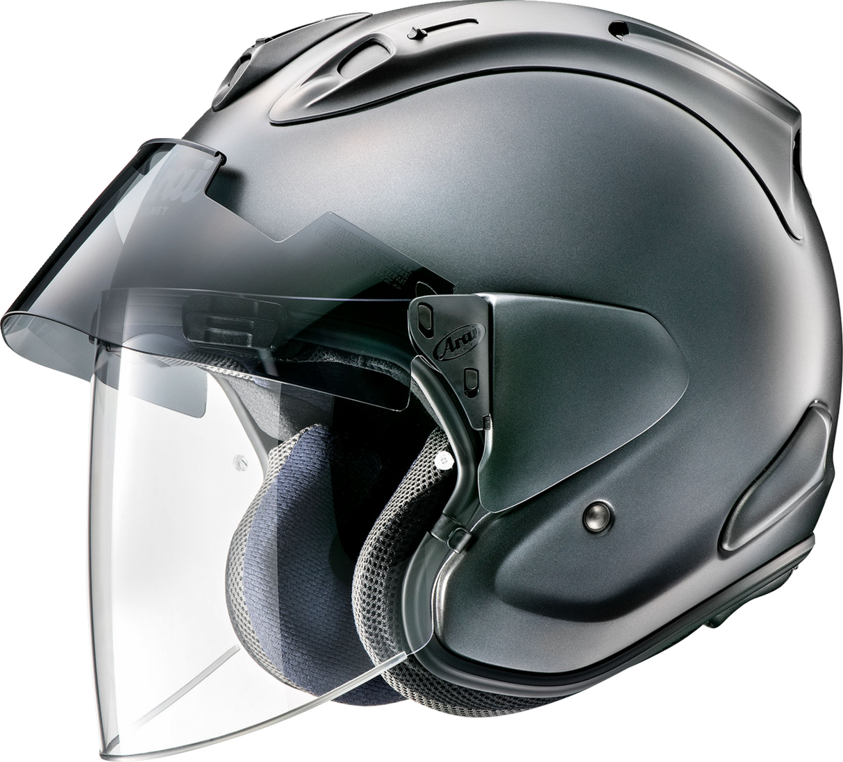 ARAI Ram-X Motorcycle Helmet - Gun Metallic Frost - Medium 0104-2924