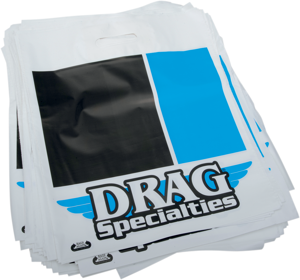 DRAG SPECIALTIES Shopping Bag - 2 mil - 100 Pack 9904-0932