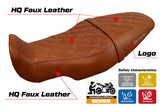 Benelli Leoncino 800 2022 2023 Seat Cover Tappezzeria Brown Vintage