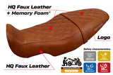 Benelli Leoncino 800 2022-2025 Seat Cover Tappezzeria Italia Comfort in Brown Vintage