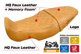 Benelli Leoncino 800 2022-2025 Seat Cover Tappezzeria Italia Comfort in Camel Vintage