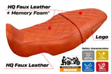 Benelli Leoncino 800 2022-2025 Seat Cover Tappezzeria Italia Comfort in Brick Vintage