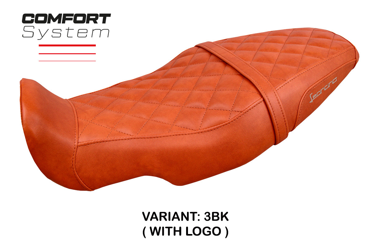 Benelli Leoncino 800 2022-2025 Seat Cover Tappezzeria Italia Comfort in Brick Vintage