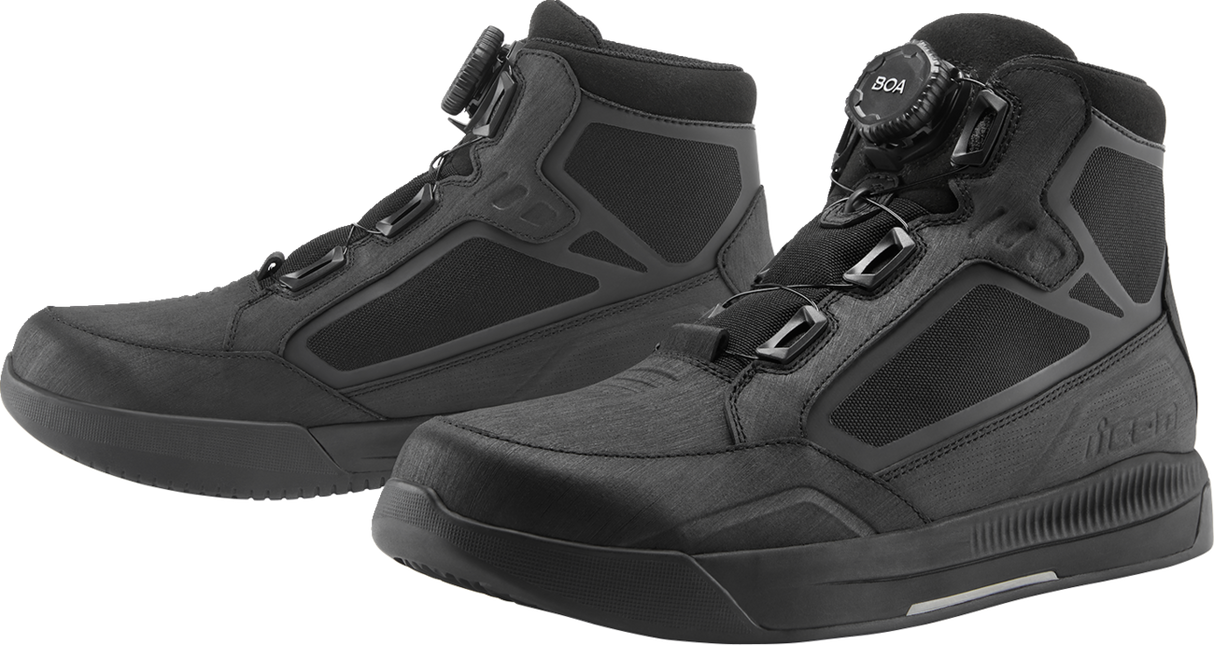 ICON Patrol 3™ Waterproof Boots - Black - Size 7 3403-1280