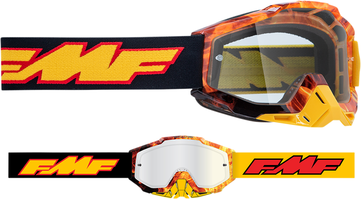 FMF Youth PowerBomb Goggles - Spark - Clear F-50047-00004 2601-2996