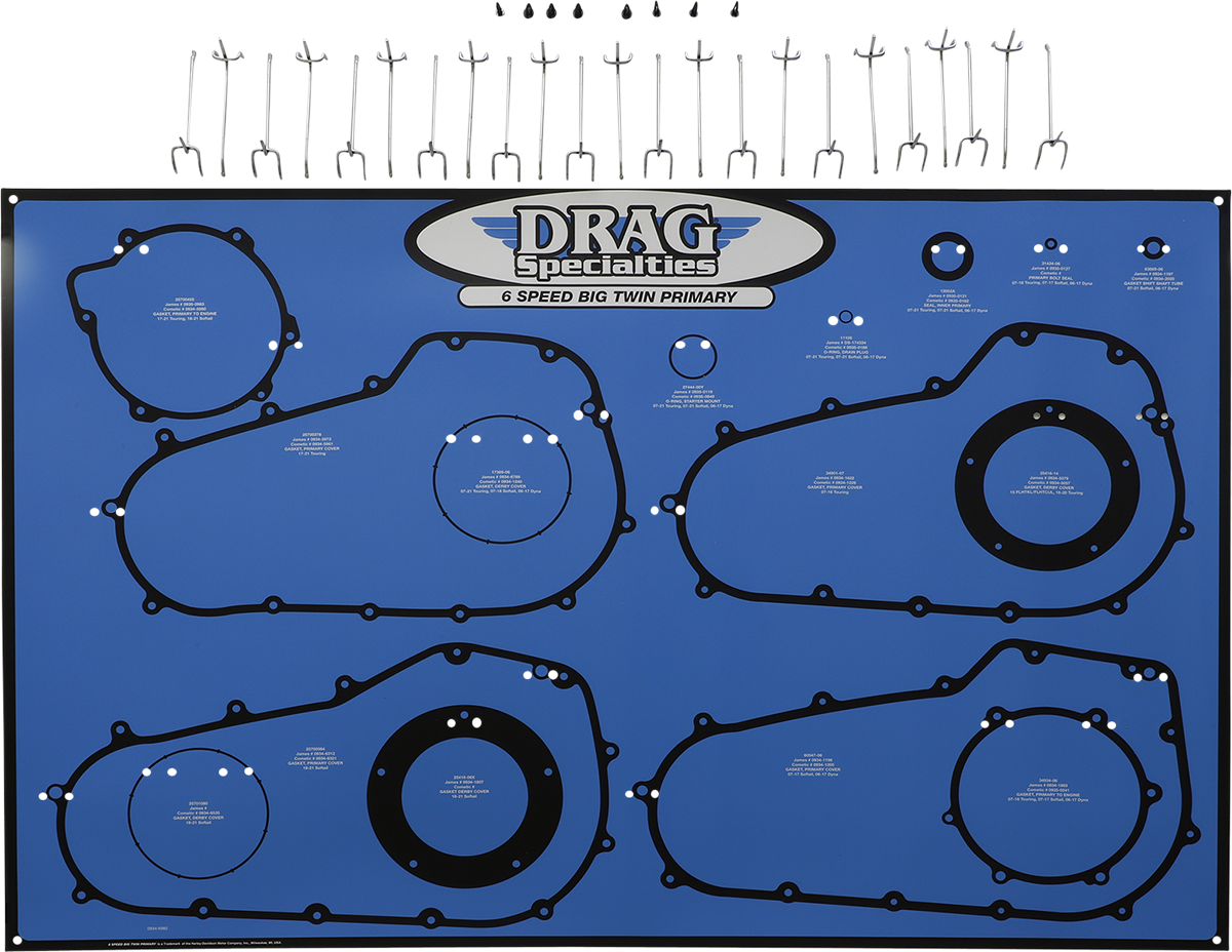 DRAG SPECIALTIES Gasket Board - 6 Speed 0934-6982