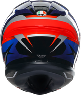 AGV K6 S Motorcycle Helmet - Slashcut - Black/Blue/Red - 2XL 21183950020152X