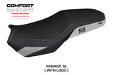 BMW F900GS Adventure 2025 Seat Cover Tappezzeria Comfort Silver Black