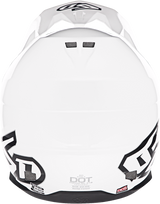 6D ATR-1 Motorcycle Helmet - White - XS 10-3724