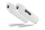 Kawasaki ZX14R Zzr 1400 2023-2025 USA Exhaust GPR Double Slip-on Albus Ceramic