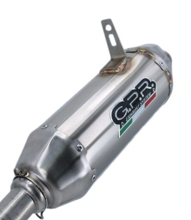 Can Am Outlander 500cc-1000cc 2012-2024 Exhaust (Check Fitment) GPR Pentacross Inox, Slip On with Removable DB Killer, Spark Arrestor