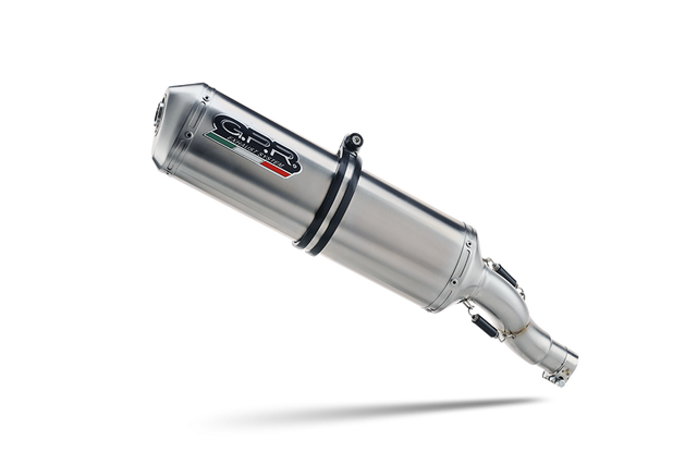 Honda XR650L 1993-2024 Exhaust, GPR Satinox Slip-on with Removable DB Killer, Link Pipe