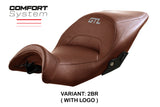 BMW K1600GTL 2010-2019 2020 2021 2022 2023 Seat Cover Tappezzeria Comfort Brown