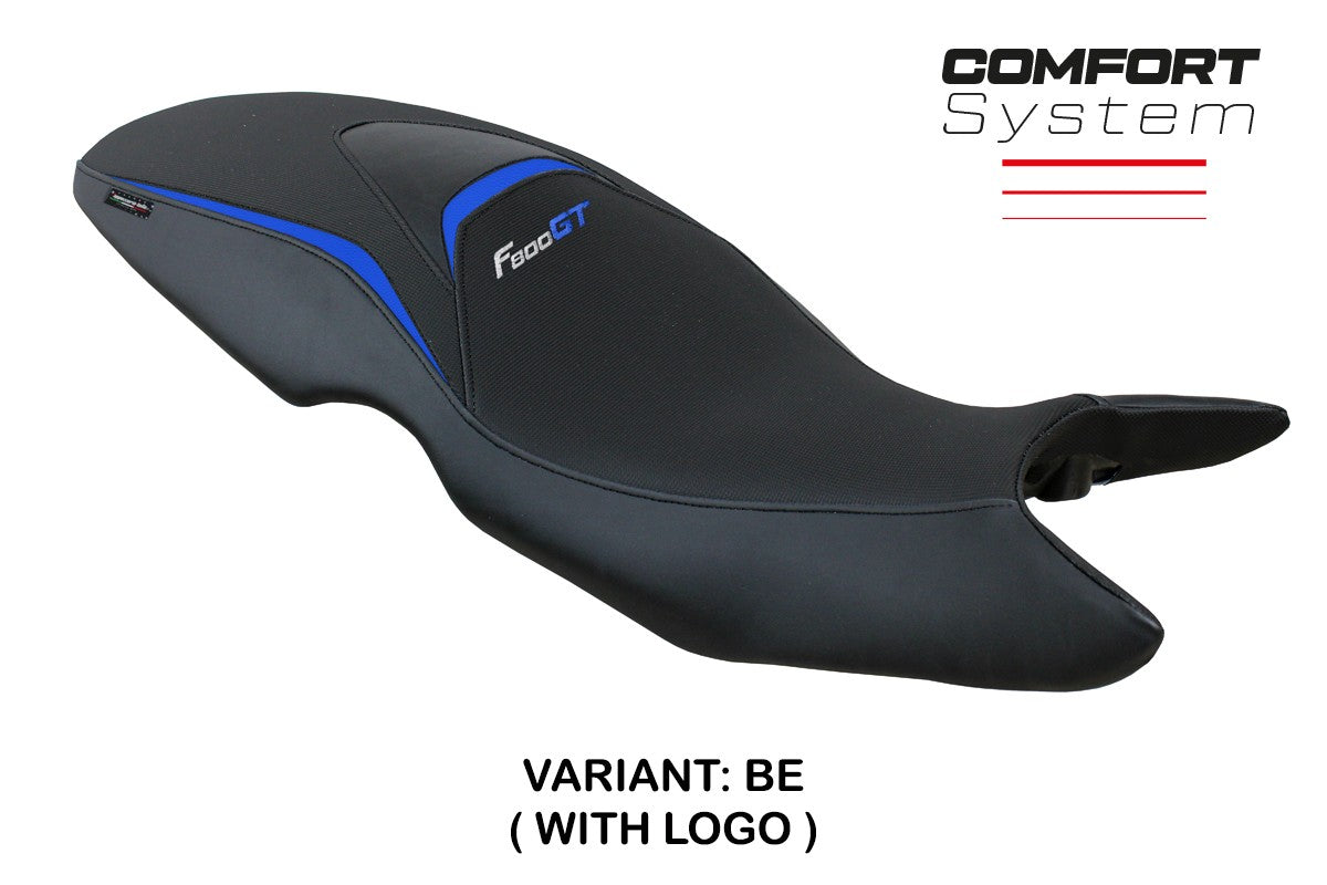 BMW F800GT 2012 2013 2014 2015 2016 Seat Cover Tappezzeria Comfort Blue Black