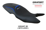 BMW F800GT 2012 2013 2014 2015 2016 Seat Cover Tappezzeria Comfort Blue Black