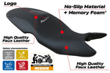 BMW F800GT 2012 2013 2014 2015 2016 Seat Cover Tappezzeria Comfort Black