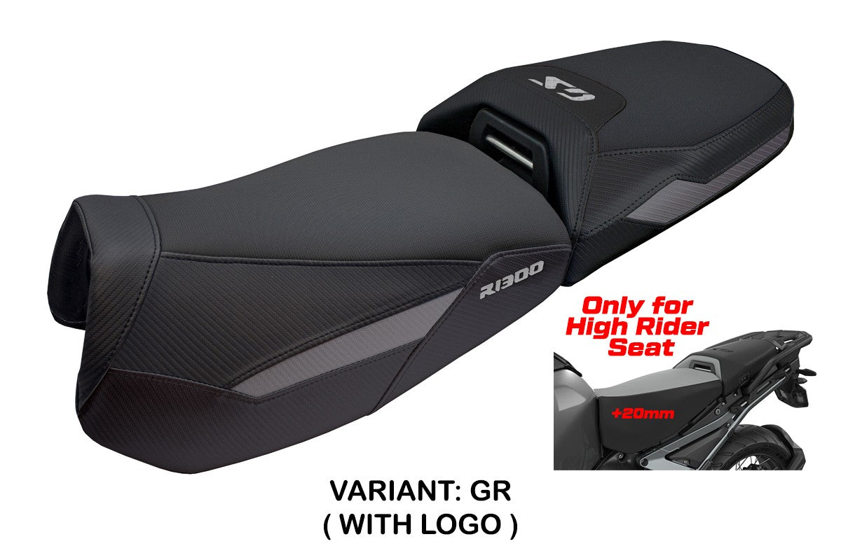 BMW R1300GS Adventure 2024-2025 Seat Cover Tappezzeria Grey black
