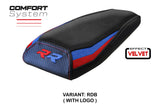 BMW M1000RR 2023-2025 Seat Cover Tappezzeria Velvet Comfort Red Blue Black