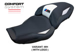 BMW M1000XR 2024 Seat Cover Tappezzeria Comfort White Black