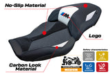 BMW M1000XR 2024 Seat Cover Tappezzeria Ultragrip White Black