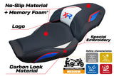 BMW S1000XR 2024 Seat Cover Tappezzeria Comfort White Red Blue Black