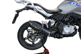 Bmw G310GS 2017-2021 Exhaust GPR Full System Furore Evo4 Nero