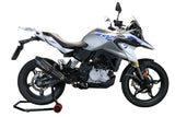 GPR Exhaust for Bmw G310GS 2017-2021, GP Evo4 Poppy, Full System Exhaust, Including Removable DB Killer