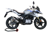 GPR Exhaust for Bmw G310GS 2022-2023, Gpe Ann. titanium, Full System Exhaust, Including Removable DB Killer