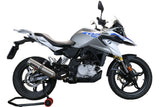 GPR Exhaust for Bmw G310GS 2017-2021, M3 Inox , Full System Exhaust, Including Removable DB Killer